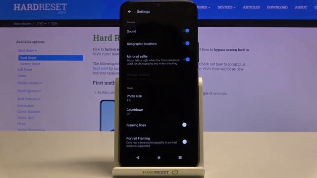 How to Turn Off Camera Mirror Effect on VIVO Y20s – Disable Mirrored Selfie смотреть онлайн