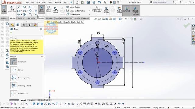 「DESIGN 105」 Sheet metal - Solidworks basic смотреть онлайн