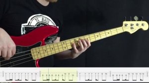 Red Hot Chilli Pappers- Californication(guitar bass cover,tab)