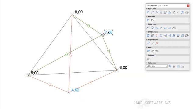 Three-point Interpolation, Spot Levels | LAND4 for ARCHICAD® смотреть онлайн