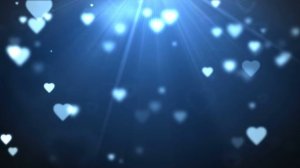 Футаж сердца летят