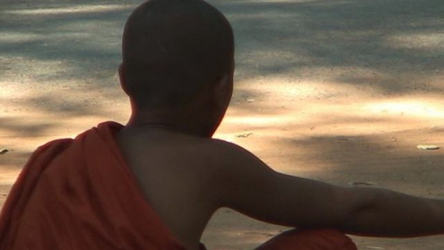 Ангкор Ват. Монахи