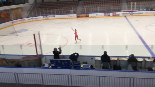 Linnea Kolstad Kilsand NM/LM Stavanger 2018 Novice SP 13-01-18 смотреть онлайн