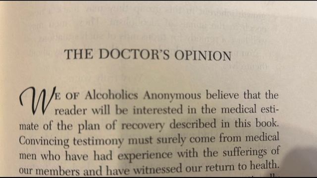 02 Глава Мнение доктора Анонимные Алкоголики