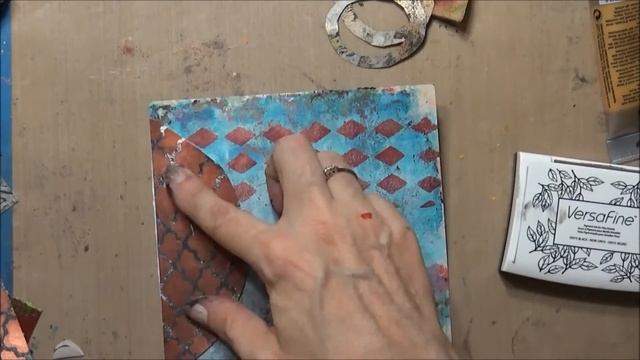 6by6 Mini Abstract Mixed Media Project Part 1 смотреть онлайн