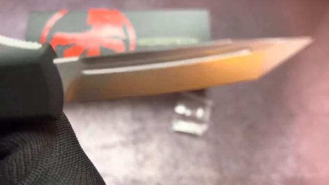 Knife Microtech Ultratech, Tanto Satin, D2 Steel, Replica By Hifinder.