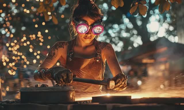 PowerfulElectronicMixForestEnergy-BurningVibes(OfficialMusicVideo)AICinematic