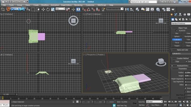 3DS MAX PART 5 CLOTH смотреть онлайн