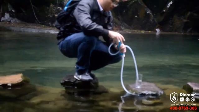 Diercon Camping, Backpacking,Trekking,Hiking,Survival Pocket Water Filter Purifier смотреть онлайн