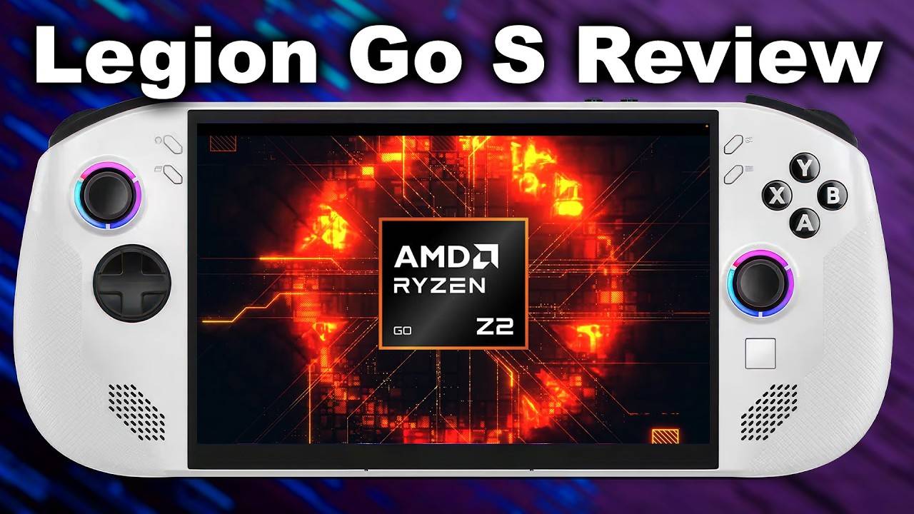 Lenovo Legion GO S Hands On Review A Ryzen Z2 Go Handheld Worth Buying смотреть онлайн