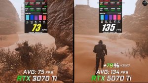 RTX 3070 Ti 8GB vs RTX 5070 Ti 16GB / Test / 1440p / in 10 Games