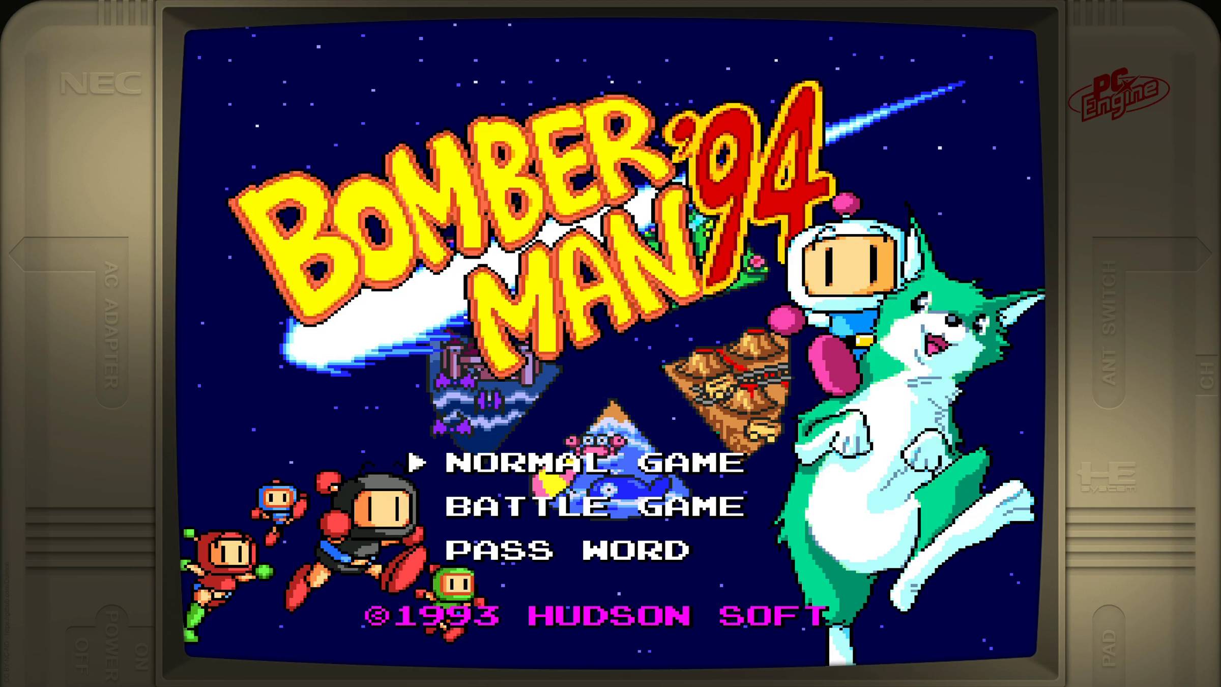 BOMBERMAN 94 (PC ENGINE) GAME OS на ПК