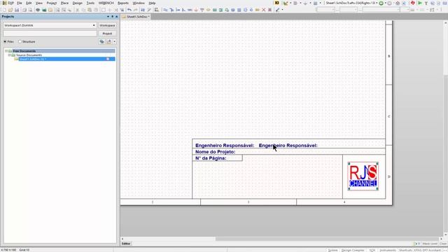 ALTIUM DESIGNER - Template Esquemático Parte 02 смотреть онлайн