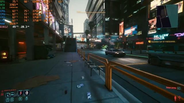 Cyberpunk 2077-V.1.22- RTX 2060 + Ryzen 5 2600 , 1080p(Bajo,Medio,Alto,Ultra)(RTX ON, DLLS) смотреть онлайн