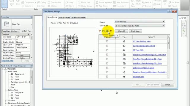 Creating DWF Files from Revit смотреть онлайн