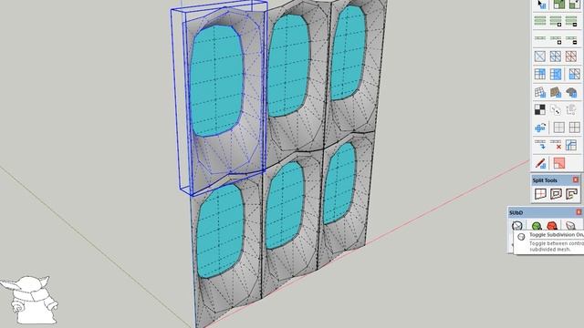 Modeling a facade | SketchUp смотреть онлайн