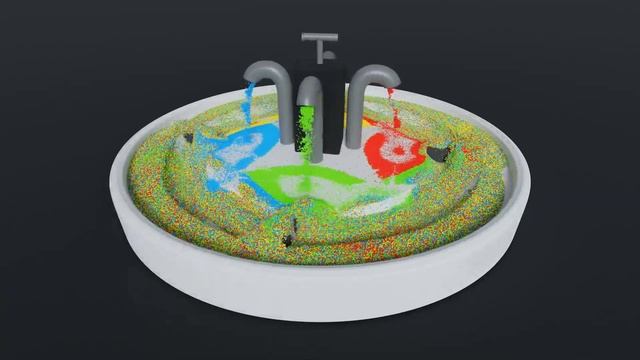 Blender mixing particles 4 pipes 4K смотреть онлайн