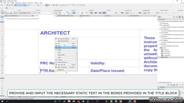 Digital Visualization in Architecture: ArchiCAD (BIM) SETTING UP THE LAYOUT AND TITLE BLOCK смотреть онлайн