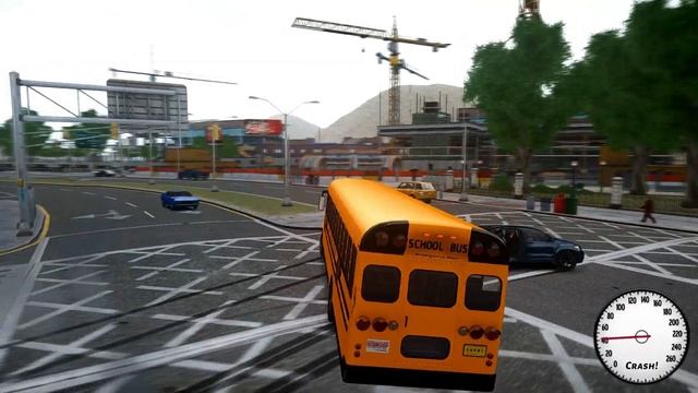 GTA 4 Crazy School Bus Crashes Ep.49 смотреть онлайн