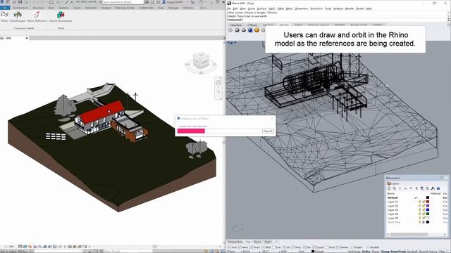 Conveyor Test - Reference Revit Geometry in Rhino смотреть онлайн
