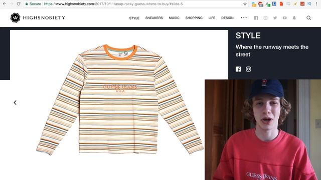 New A$AP x Guess Collab + Tommy Jeans Capsule Opinion смотреть онлайн