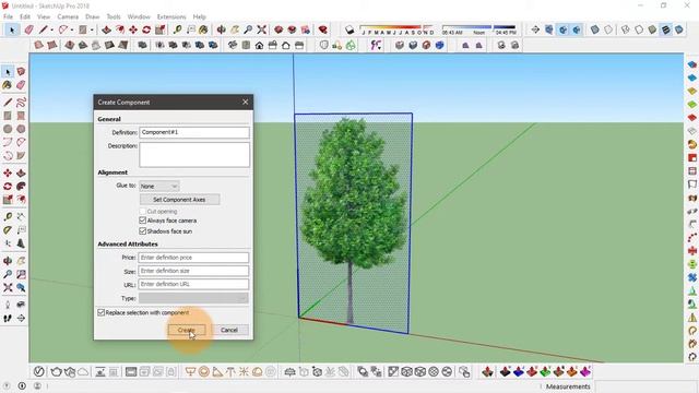 Creating a Face Me Component in SketchUp | SketchUp Tutorial смотреть онлайн