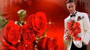 Поздравление с 8 Марта на мотив белые розы.