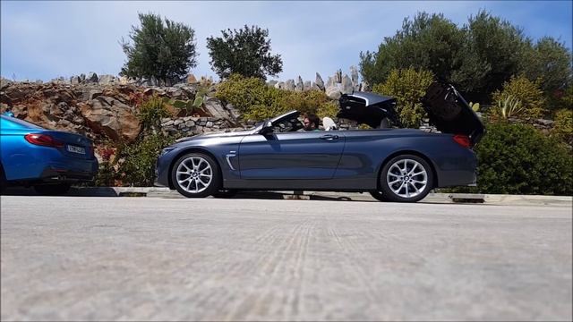 Άνοιγμα οροφής BMW Series 4 cabrio facelift смотреть онлайн