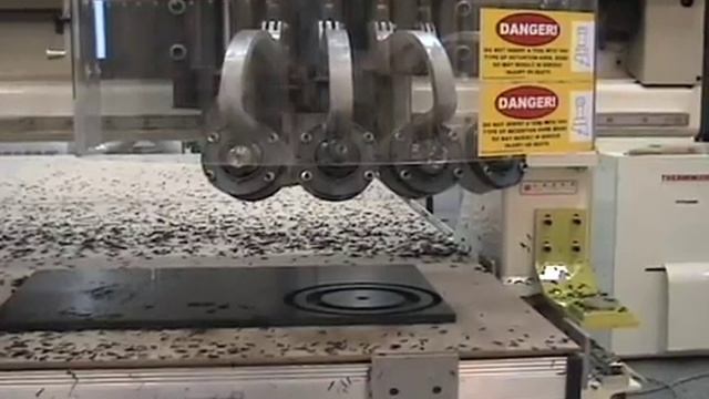 Thermwood Corporation - 3 Axis CNC Machine Routing ABS Plastic