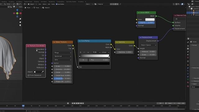 Procedural Velvet Shader (textile Shader) (Blender Tutorial) смотреть онлайн