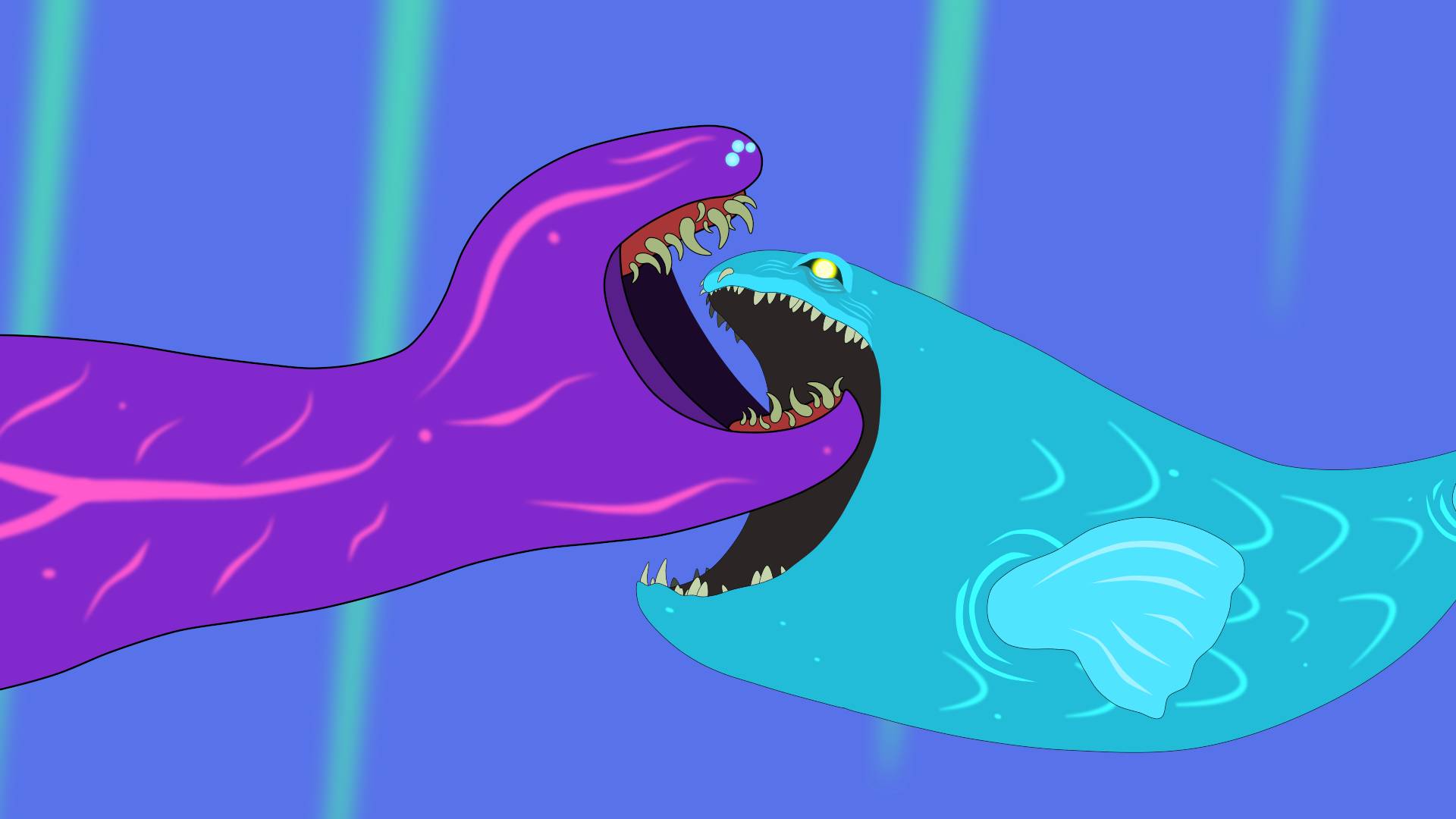 Эль Гран Майа против Блупа | Анимация смотреть онлайн