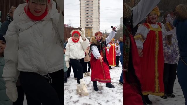 Масленица в жилом комплексе 