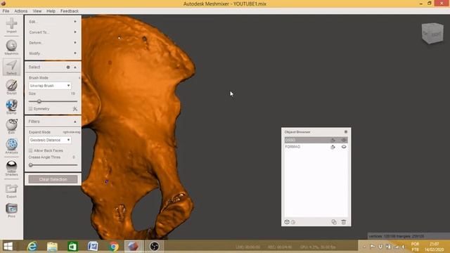 English version: Meshmixer fatal error boolean difference remove internal geometry смотреть онлайн