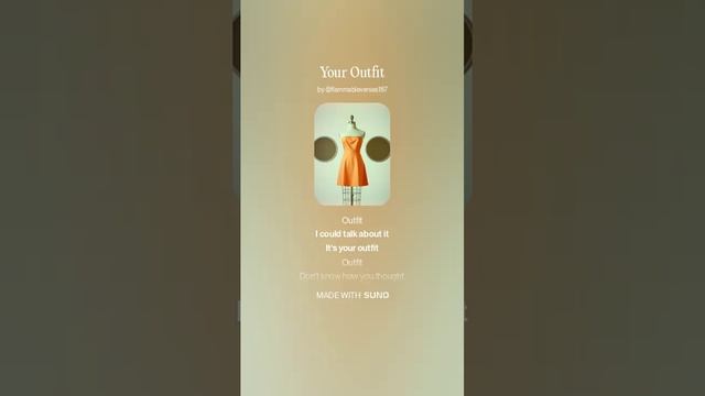 Your Outfit смотреть онлайн