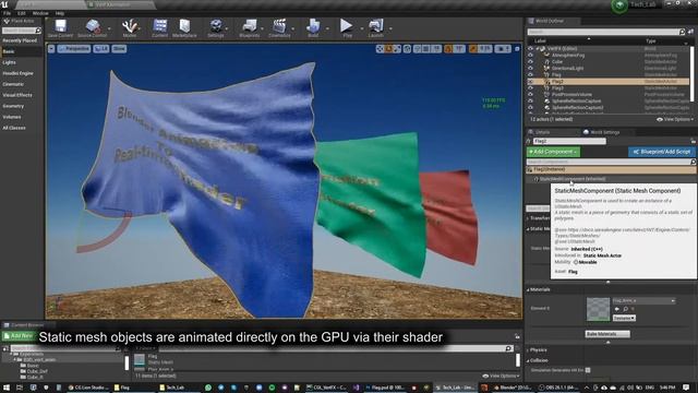 WIP - Workflow for exporting Blender animations to real-time shaders смотреть онлайн