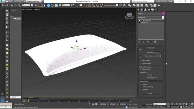 3Dmax Pillow Modeling| Cloth Modifier In 3Ds Max|3Dmax In Hindi | смотреть онлайн