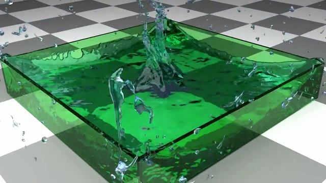 Blender - Pool of Water with Drop 720P 200 Samples - Cycles смотреть онлайн