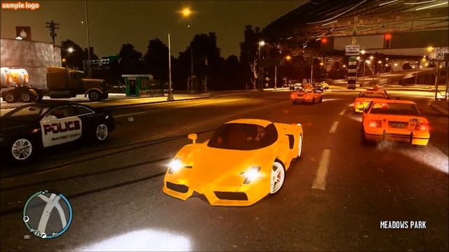 GTA IV: Ultra High Graphics - iCEnhacher 1.3 - Ferrari Enzo Midnight Test Drive - Gigabyte 7870 - H смотреть онлайн