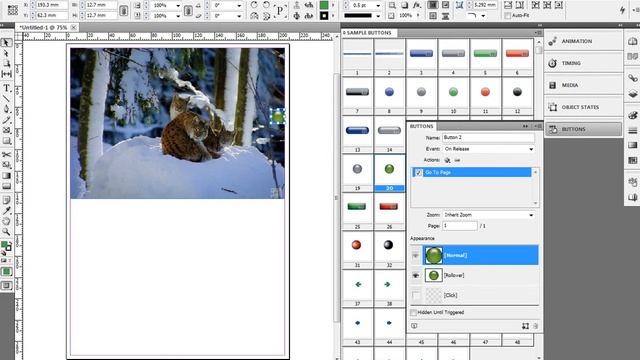 How to make interactive document in adobe indesign cs5 смотреть онлайн