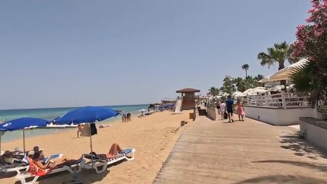 Protaras Beaches in June - feeling Hot HOT HOT!!! смотреть онлайн