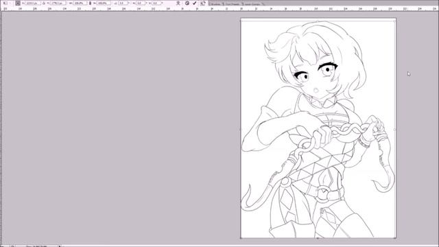 Ellumacent Art Drawing Short Anime Sketch Timelapse Lizzy Knight #30 Galaxy tab S7+ смотреть онлайн