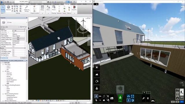 Lumion Plugin for Revit. Tutorial. Materiały z Revita смотреть онлайн