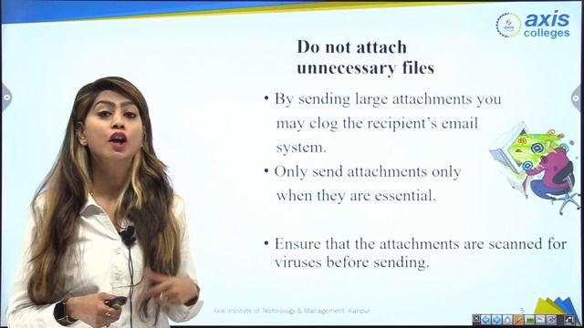 Personality Development Series ll Email Etiquettes ll axis colleges смотреть онлайн