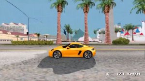 Porsche 718 Cayman S GTA San Andreas Modification 1440p / 60fps