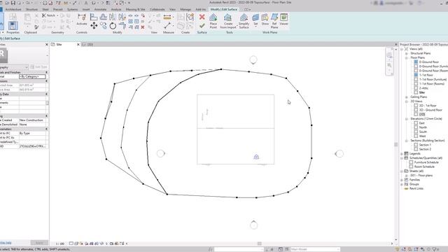 Revit - How to draw a topographic terrain for your projects (Toposurface) смотреть онлайн