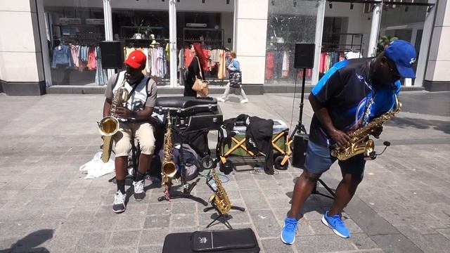 Street Jazz play All of Me by John Legend in Church Street Liverpool смотреть онлайн