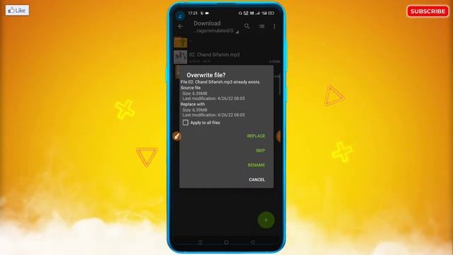 Over file? or already exists Problem Fix | Replace, Skip, Cancel Problem Fix | ZArchiver Problem Fi смотреть онлайн