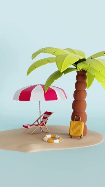3D Island resort composition #blendercommunity #blender #3d #3danimation смотреть онлайн
