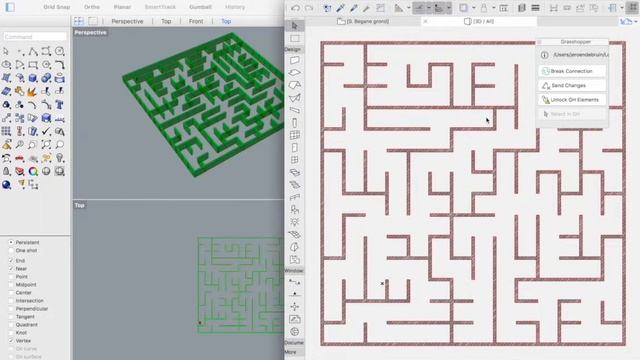 Doolhof met ARCHICAD - Grasshopper смотреть онлайн