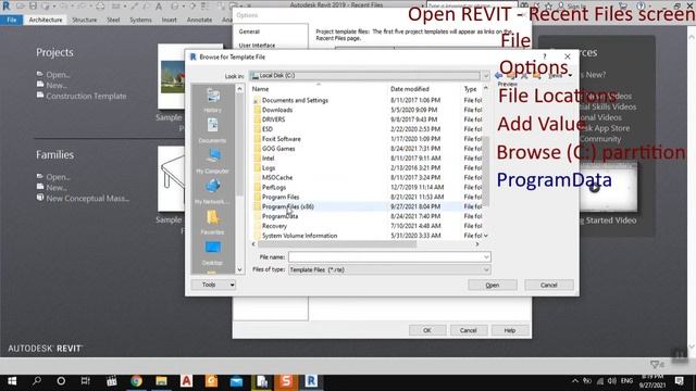 01 How to add a project template - REVIT STRUCTURE смотреть онлайн
